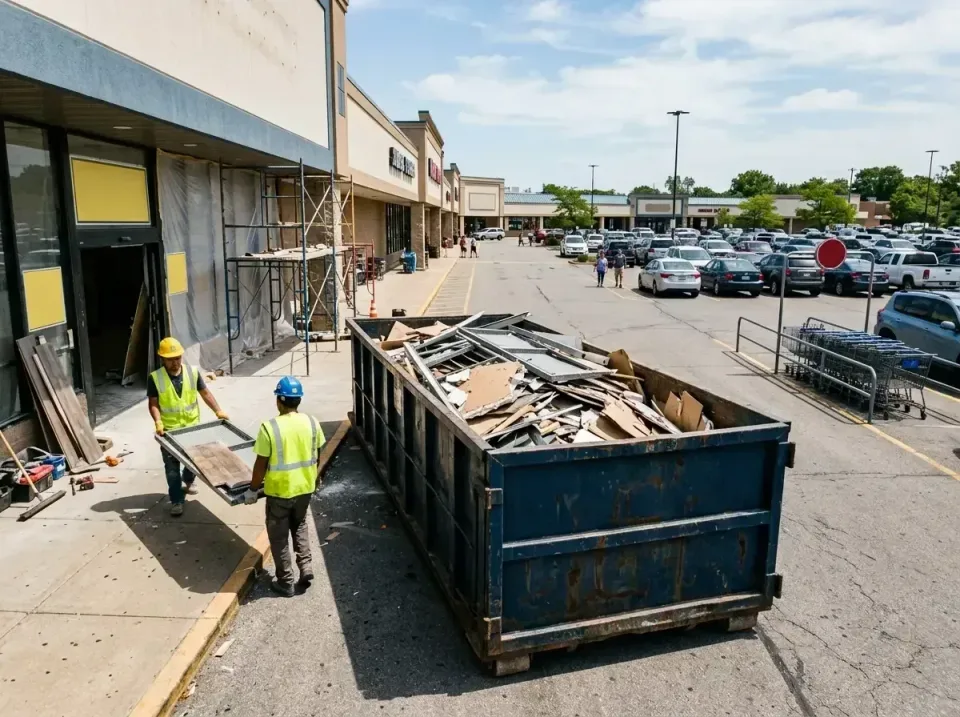 retail-store-renovation-debris-003 — frequently asked questions, Roll-off Dumpster Rentals in Grandwood Park, IL